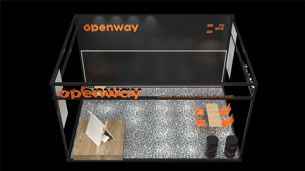 上海户外展--沃森鹿布35m²